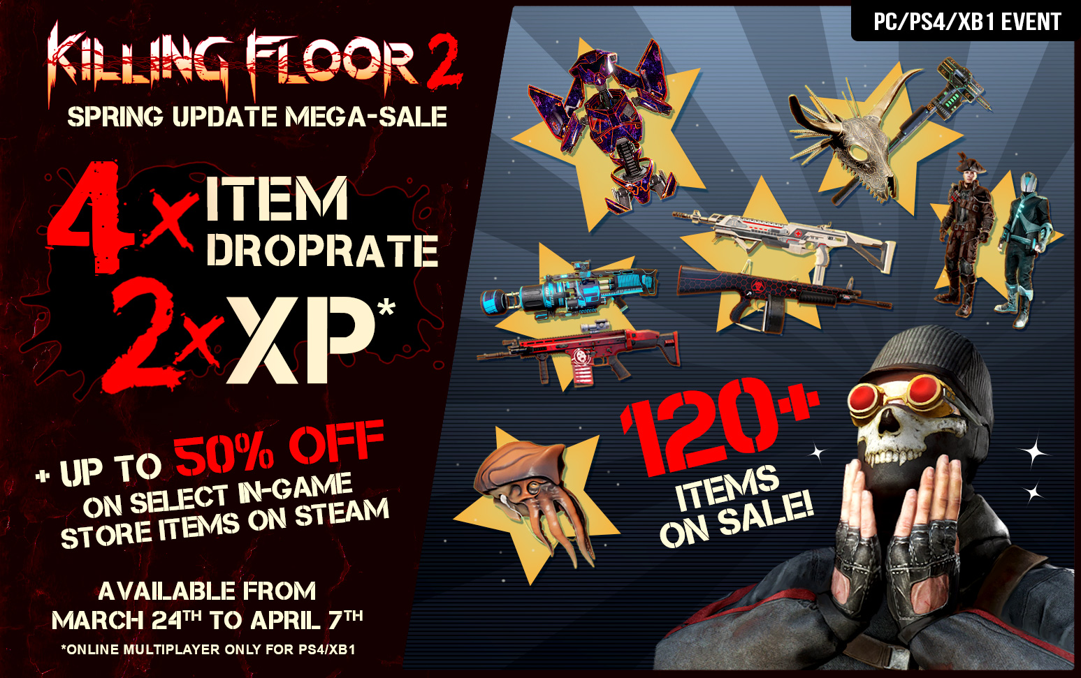 Neon Nightmares Double Xp Increased Drops And Sale Is Extended Tripwire Interactive Forums